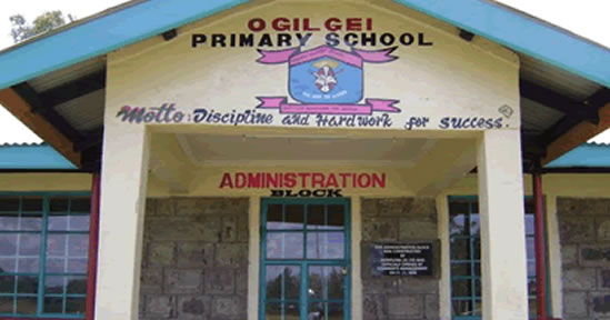 renovated Administration Block at a neighbouring Primary School in Njoro