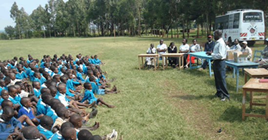 motivating pupils of a neighbouring school